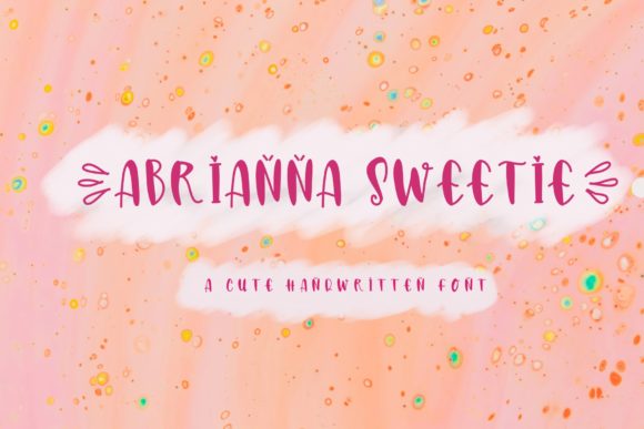 Abrianna Sweetie: The Handwritten Typeface for Engaging Editorial Design