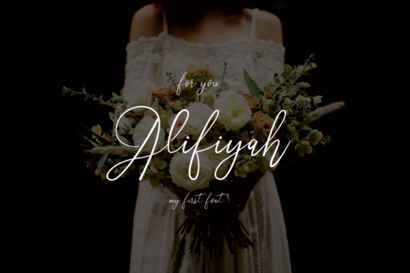 Alifiyah: The Delicate Handwritten Typeface for Handmade Brands