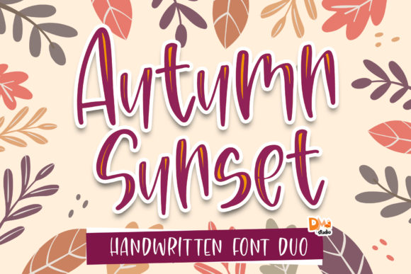 Autumn Sunset: A Handwritten Typeface for Authentic Branding