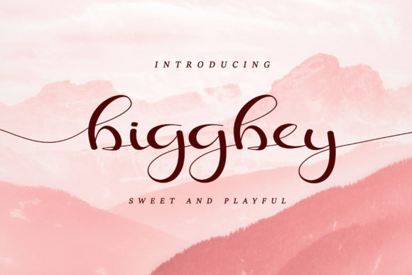 Biggbey: The Handwritten Typeface That Elevates Digital Brand Experiences