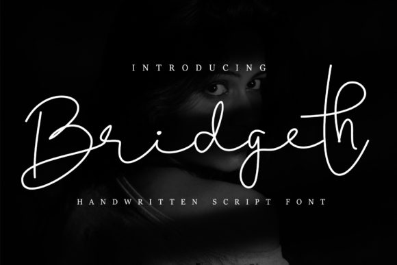 Bridgeth: A Handwritten Script Font for Elegant Editorial Design