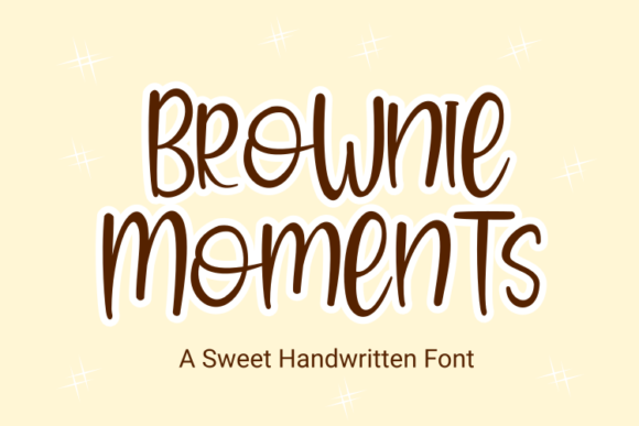 Brownie Moments: The Handwritten Typeface for Authentic Campaigns