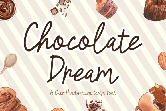 Chocolate Dream: The Handwritten Typeface That Elevates Editorial Design