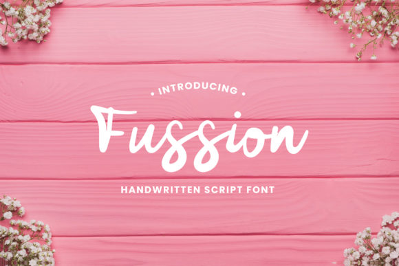 Fussion: The Elegant Handwritten Typeface for Handmade Branding