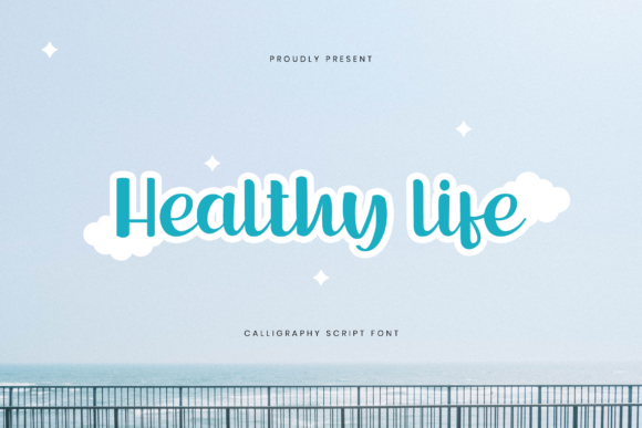 Healthy Life: A Sweet Handwritten Typeface for Authentic Branding