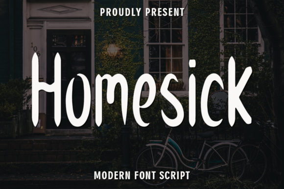 Homesick: A Handwritten Typeface for Editorial Design