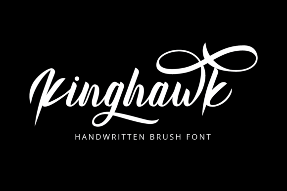 Kinghawk Typeface: Elevate Your Brand Identity with Elegant Script