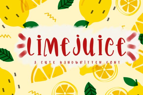 Lime Juice: The Quirky Script Font for Editorial Design
