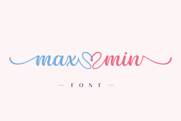 Max Min: The Handwritten Typeface That Elevates Editorial Design