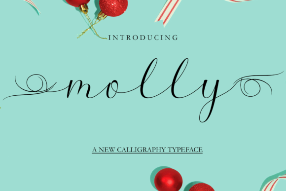 Molly: The Elegant Script Font That Elevates Small Business Branding