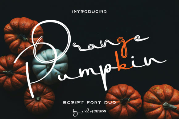 Orange Pumpkin: A Handwritten Typeface for Editorial Warmth
