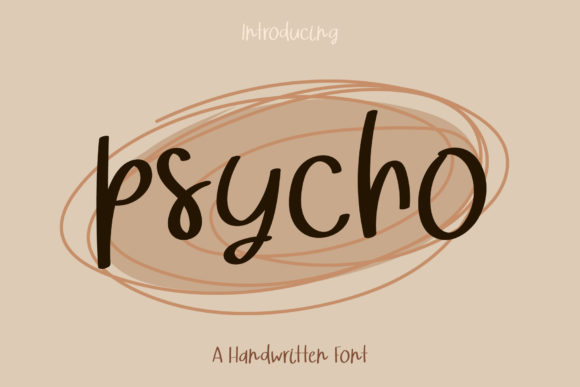 Psycho: A Handwritten Typeface for Editorial Design