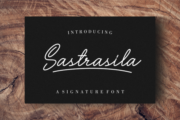Sastrasila: Elevating Digital Brand Identity with Elegant Script Typography