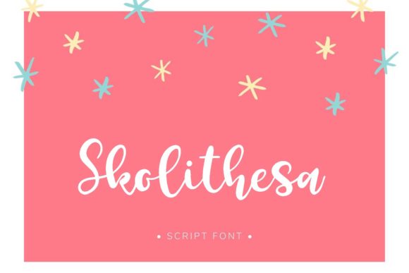 Skolithesa: The Modern Script Font for Polished Digital Brands