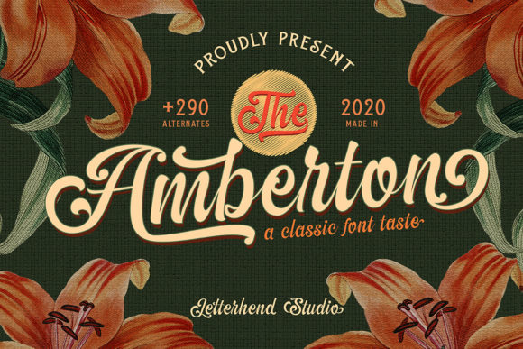 The Amberton: A Handwritten Typeface for Editorial Design