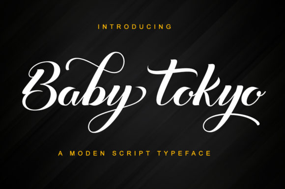 Upgrade Your Brand with the Baby Tokyo Typeface